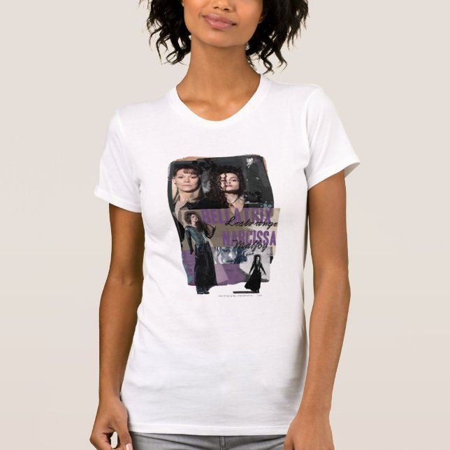 Bellatrix Lestrange und Narcissa Malfoy T-Shirt (Vorderseite)