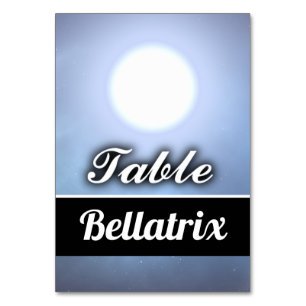 Bellatrix Tischnummer