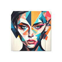 Belle | ABSTRAKT | Stretched Canvas Print