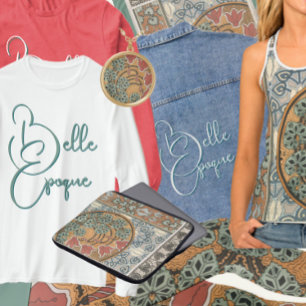 Belle Epoque Art Nouveau Grasset Kollektion mit T-Shirt