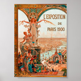 Belle Époque - Exposition Paris 1900 Poster