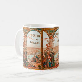 Belle Époque –  Paris 1900 Exposition Universelle Kaffeetasse