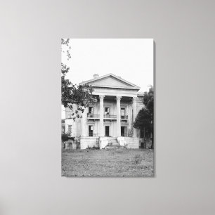 Belle Grove Plantation Louisiana Canvas Print Leinwanddruck