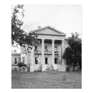 Belle Grove Plantation Louisiana Foto Print