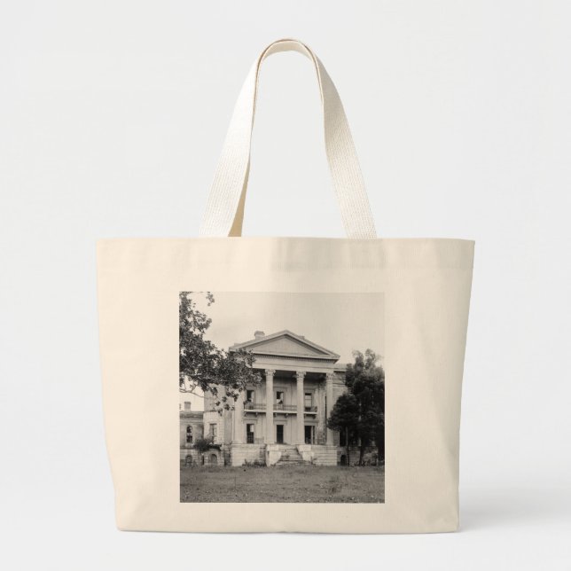 Belle Grove Plantation Louisiana Tote Bag Jumbo Stoffbeutel (Vorne)