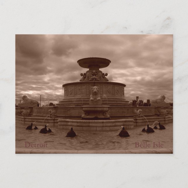 Belle Isle Postkarte (Vorderseite)