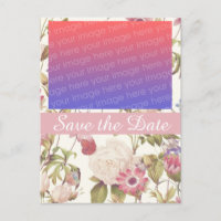 Belle Jardin Save the Date Postcard