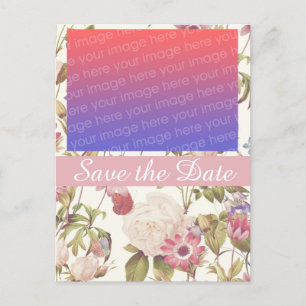 Belle Jardin Save the Date Postcard Postkarte