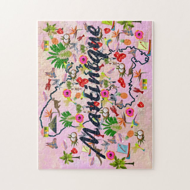 Belle Martinique Puzzle (Vertikal)
