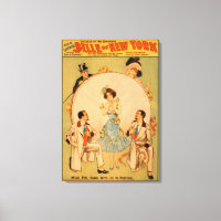 "Belle of New York" Musical Theater Poster