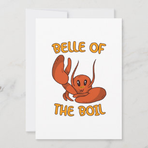 Belle of the Boil Crawfish Dankeskarte