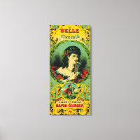 Belle of Virginia Tobacco Label Petersburg, VA