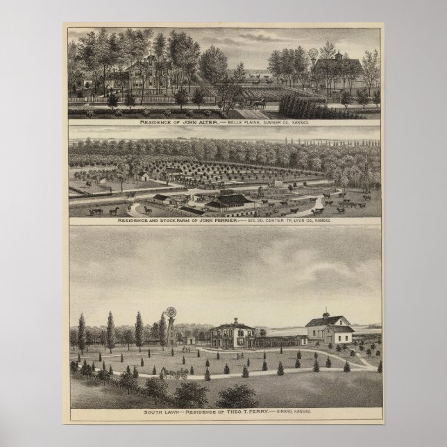 Belle Plaine, Kansas Poster (Vorne)