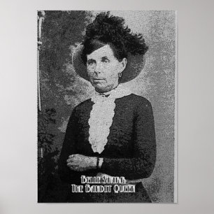 Belle Starr Print Poster