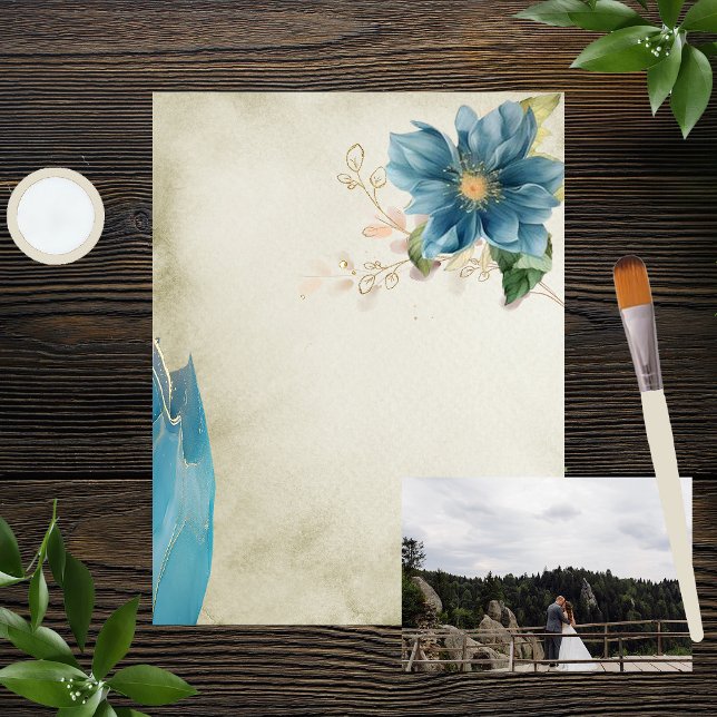 Belle Watercolor Scrapbook Paper (Von Creator hochgeladen)