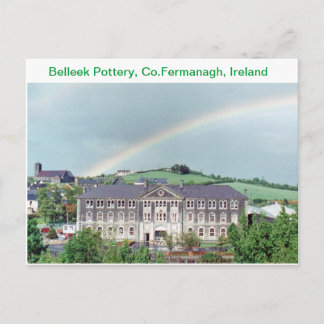 Belleek Pottery, Belleek, Co.Fermanagh, Irland Postkarte