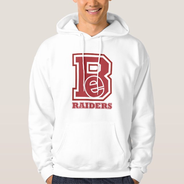 Bellefonte Raiders Be Shirt Design auf der Hoodie (Vorderseite)