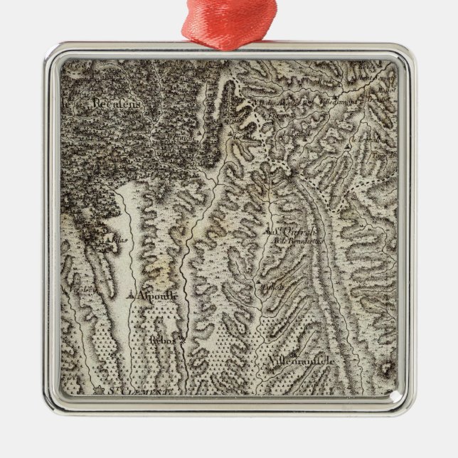 Bellegarde Ornament Aus Metall (Vorne)
