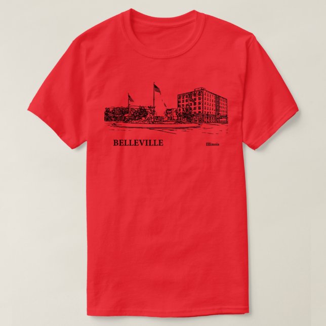 Belleville Illinois TShirt 3 (Design vorne)