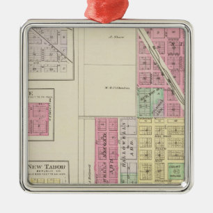 Belleville, Talmage, Harbine, Elgo, Kansas Ornament Aus Metall