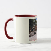 Bellevue Ave., Newport RI Vintage Tasse