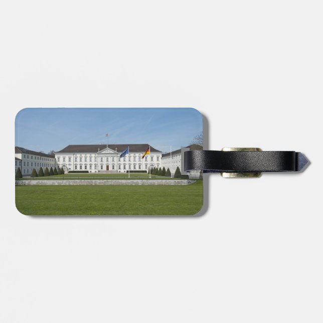 Bellevue Palace in Berlin Gepäckanhänger (Rückseite horizontal)
