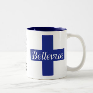 Bellevue, Schriftart Wars Tasse