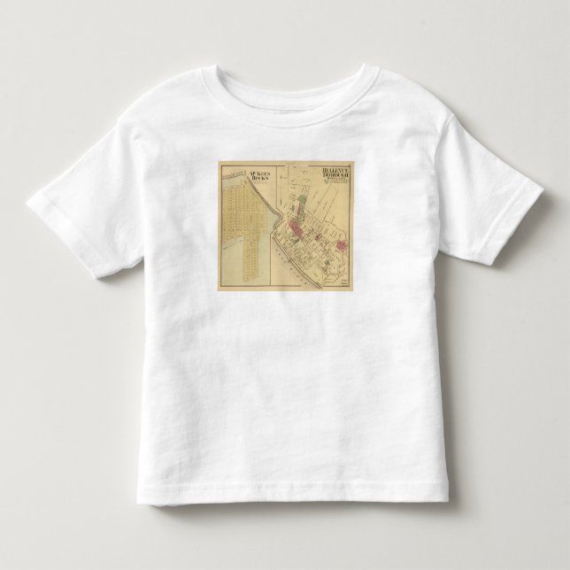 Bellevue Stadt Kleinkind T-shirt (Vorderseite)