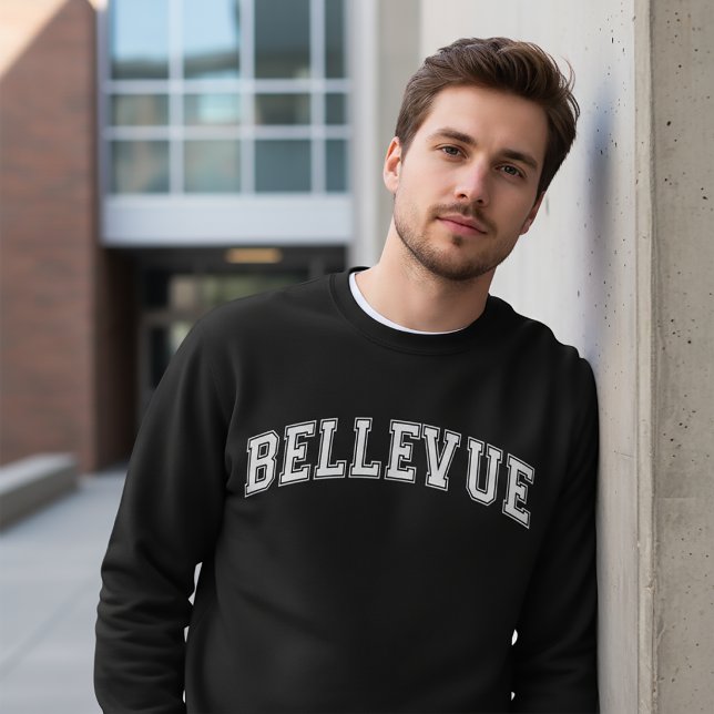 BELLEVUE University Style Sweater America Uni Sweatshirt (Von Creator hochgeladen)