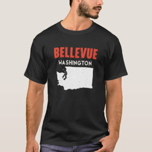 Bellevue Washington USA Staat America Travel Washi T-Shirt