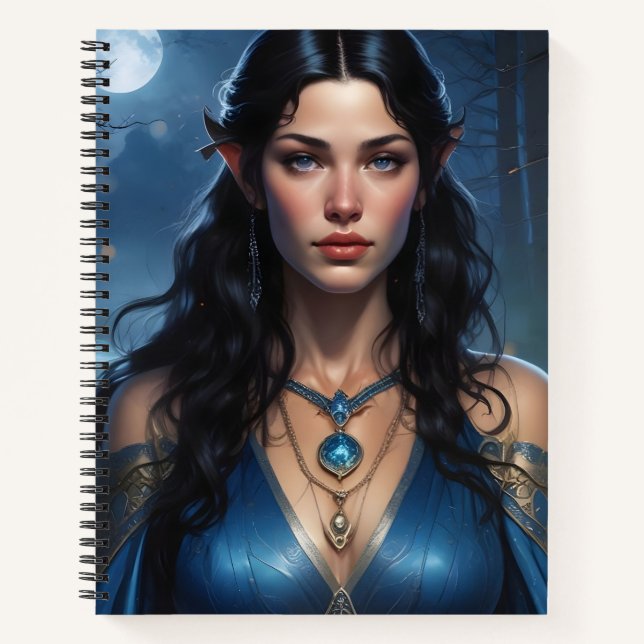 Belleza Élfica Notizbuch (Vorderseite)