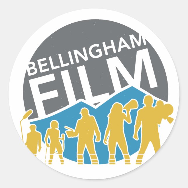 Bellingham Film Sticker Round (Vorderseite)