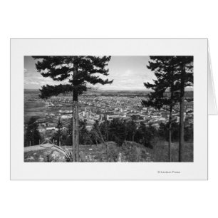Bellingham, WA Town View von Sehome Hill
