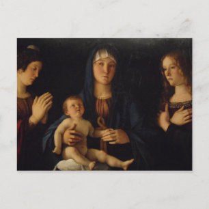 Bellini Madonna del Sasso Postkarte
