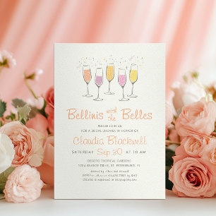 Bellinis Southern Belle Bridal Dusche Einladung