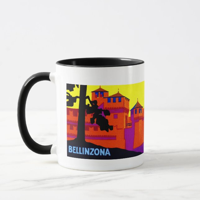 Bellinzona Schweiz 1925 Tasse (Links)