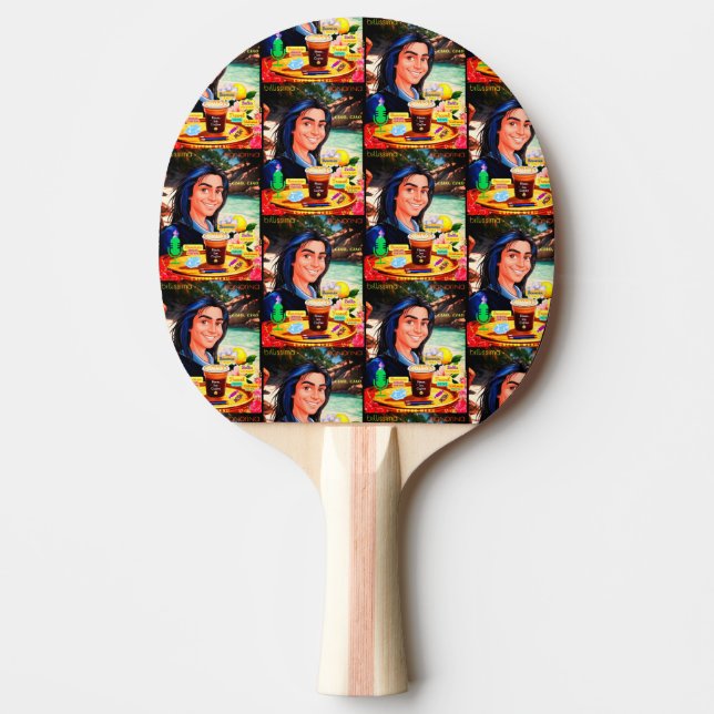 BELLISSIMA  TISCHTENNIS SCHLÄGER (Vorderseite)