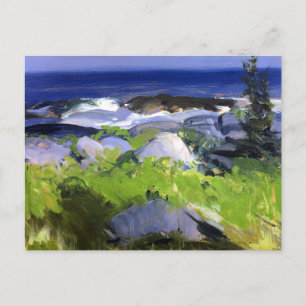 Bellows - Vine Clad Shore, Monhegan Island, Postkarte