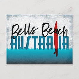 Bells Beach Postcard Australia Surfboard Postkarte