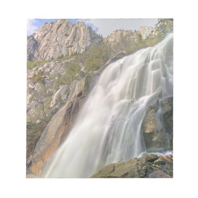 Bells Canyon Waterfall, Lone Peak Wilderness, Notizblock (Vorderseite)