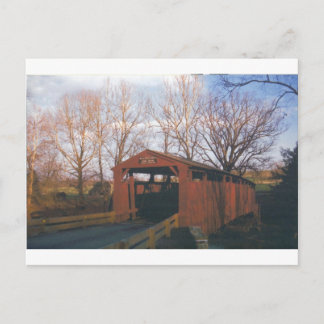 Bells Mills Covered Bridge Postkarte