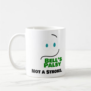 Bell's Palsy — kein Stroke — Kaffeetasse