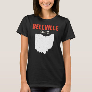 Bellville and Morrow Ohio USA Staat America Travel T-Shirt