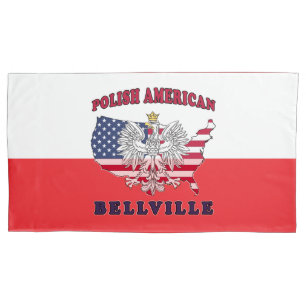 Bellville Texas Polnischer Amerikaner Kissenbezug