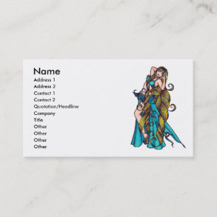Belly Dance Business Cards Visitenkarte