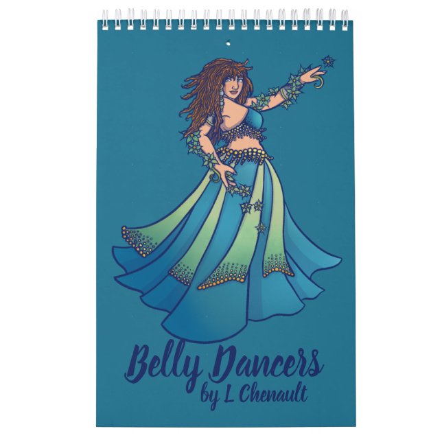 Belly Dancer art  Kalender (Titelbild)