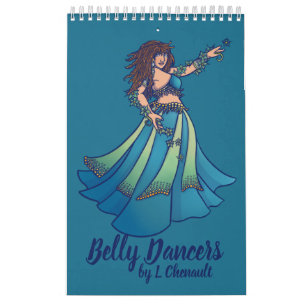 Belly Dancer Art Kalender