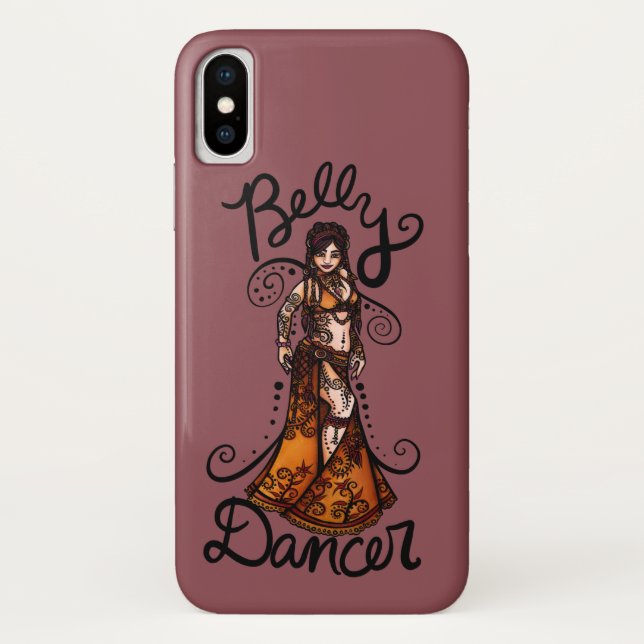 Belly Dancer Goddess Case-Mate iPhone Hülle (Rückseite)