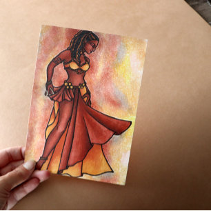 Belly Dancer Goddess Einladung