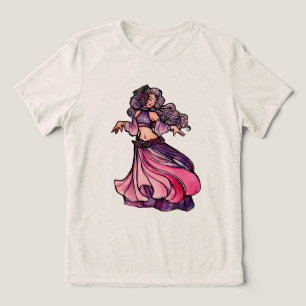 Belly Dancer Goddess Tri-Blend Shirt